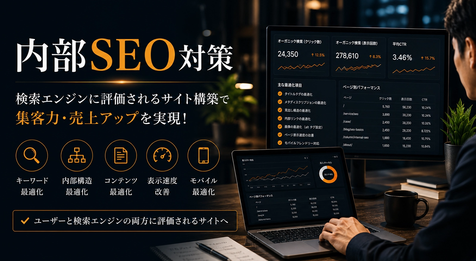 内部SEOのイメージ画像